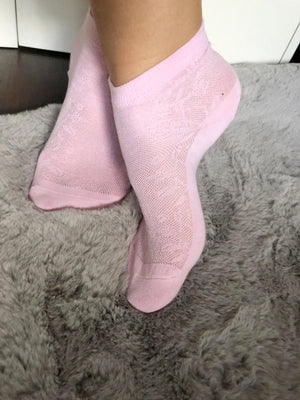 Soft Pink Sheer Socks - Global Trendz Fashion®