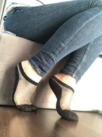 Glowing Black Ankle Sheer Socks - Global Trendz Fashion®